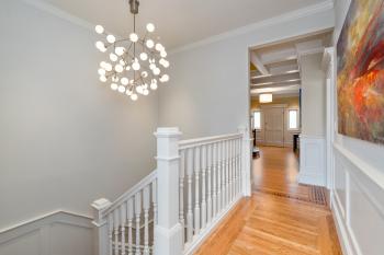 View of the upstairs hallway in 1231 5th Avenue