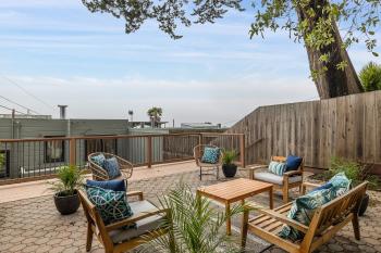 Patio with a view, featured at 450 Los Palmos Drive