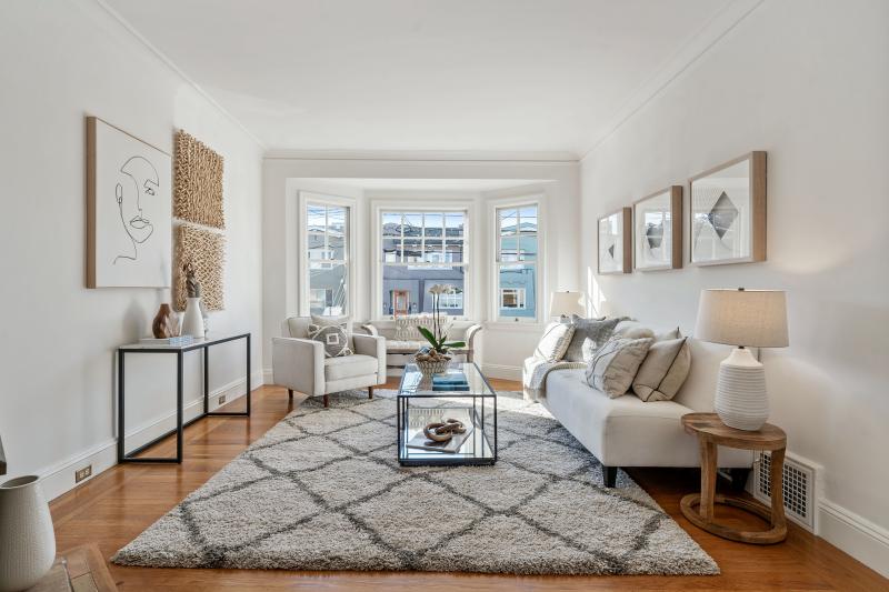 Long view of the living room