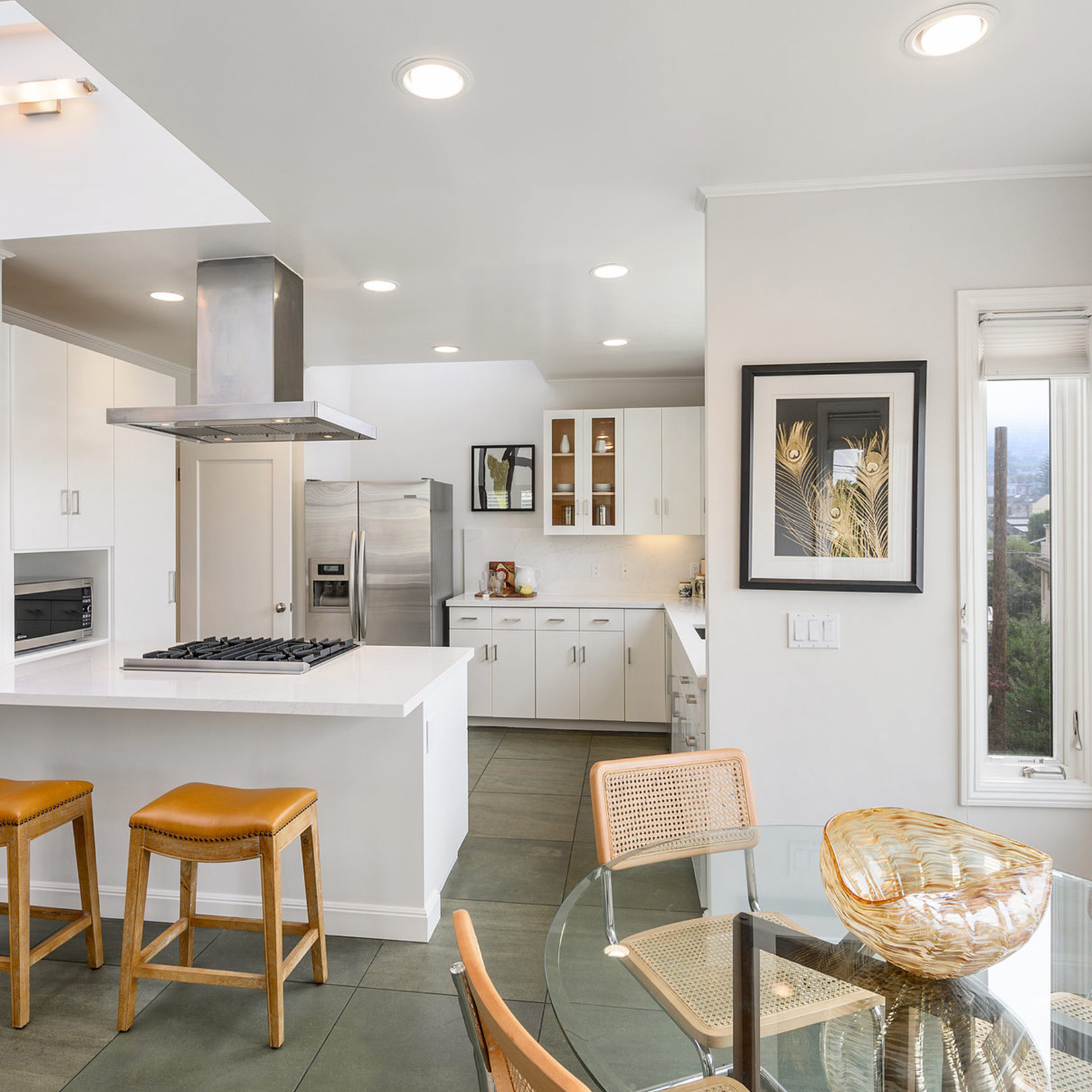 2566 14th Ave View of the kitchen at 2566 14th Ave, featuring white cabinets